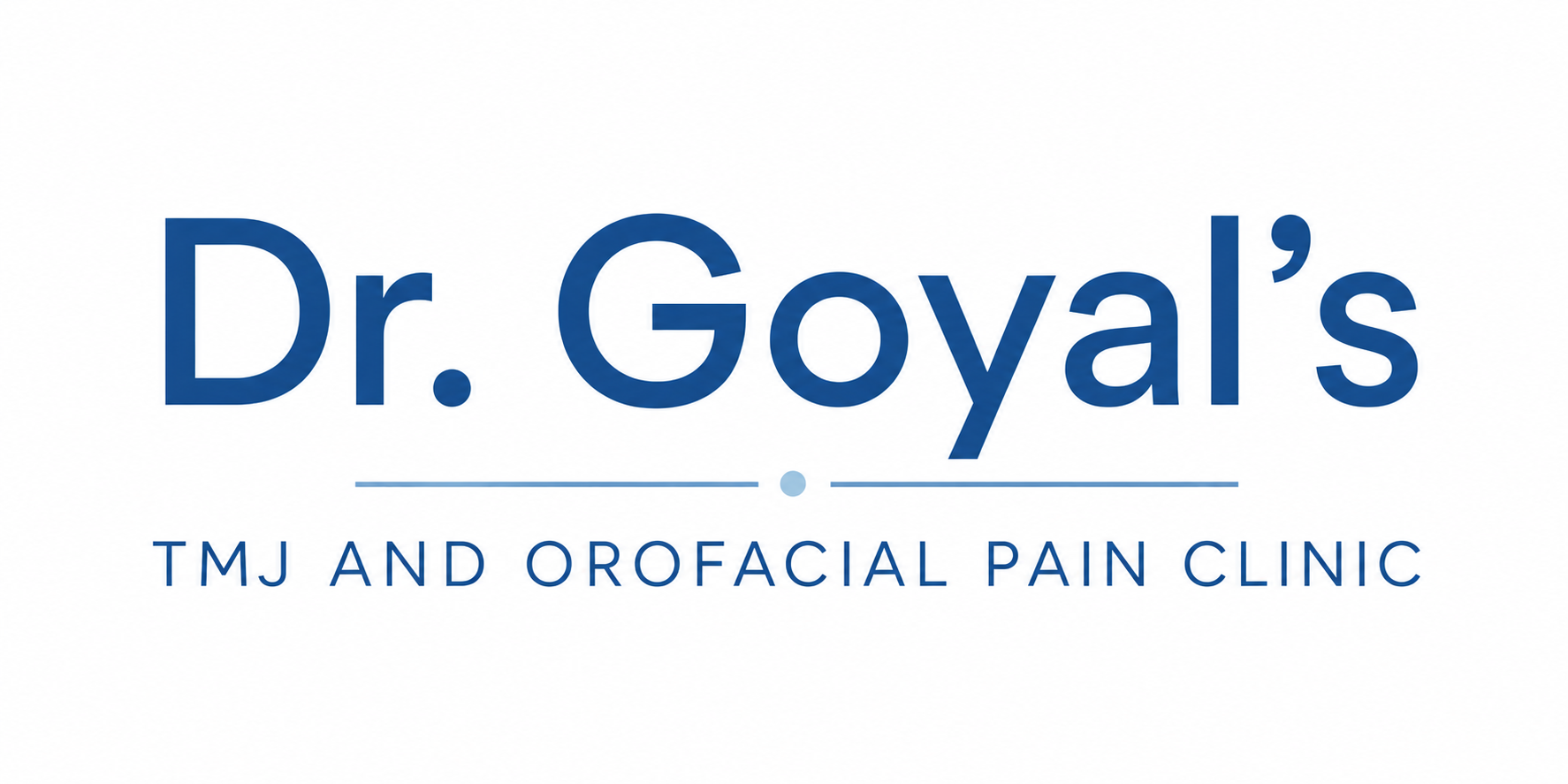 Dr. Goyal's TMJ and orofacial pain clinic